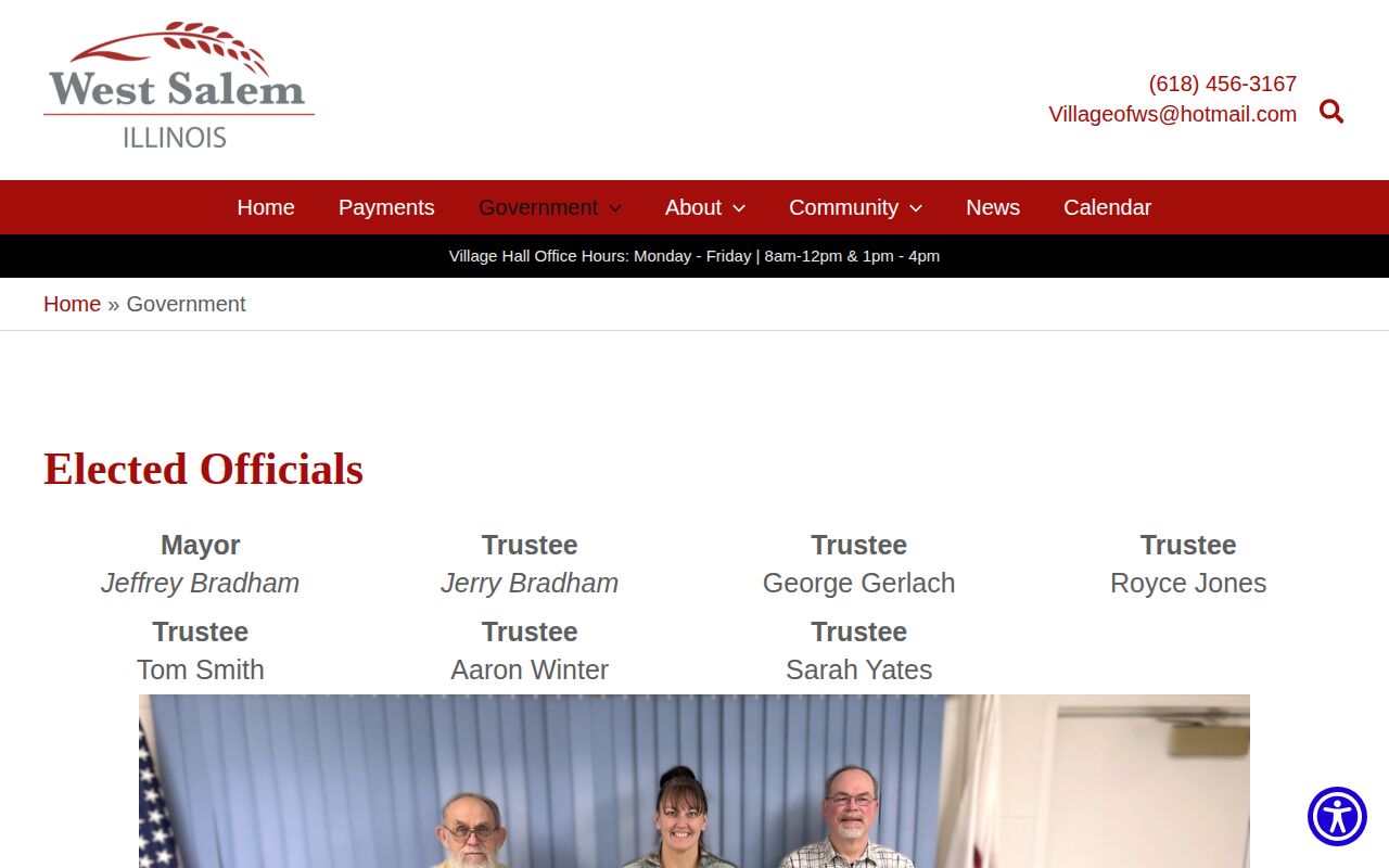 West Salem government and FOIA source for busted mugshots records